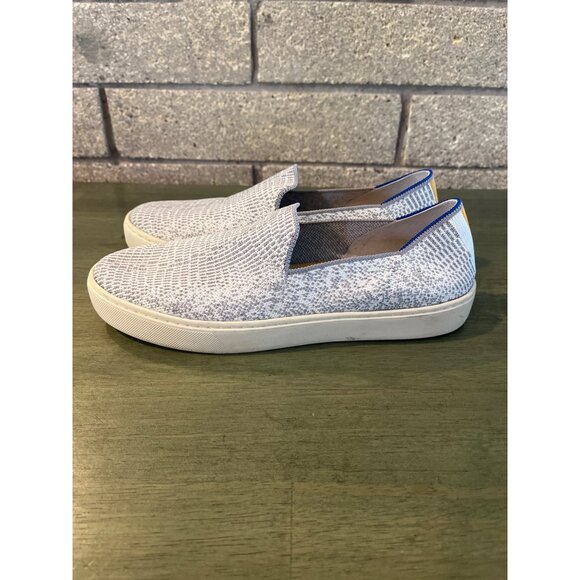 Slip-On Knit Rothy Sneakers With Elastic Band & Rubber Sole - Picture 2 of 8